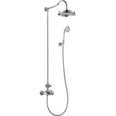 Душевая колонна с термостатическим смесителем Cezares LIBERTY-F-CD-T-01 хром