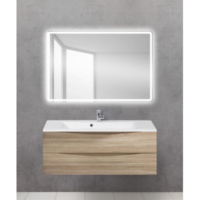 Зеркало с встроенным светильником BelBagno SPC-MAR-1200-800-LED-BTN
