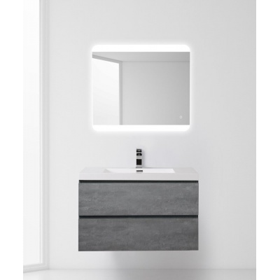     BelBagno Luce Stucco Cemento 90