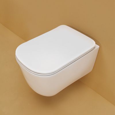 Унитаз подвесной безоободковый Kerasan Tribeca 511430 белый матовый